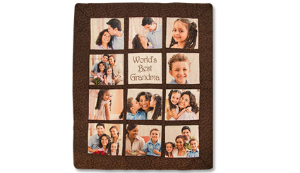 Photo Blankets  Photo Quilts  Collage Blankets  Walmart Photo