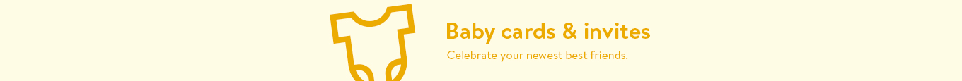 baby cards & invitations desktop image