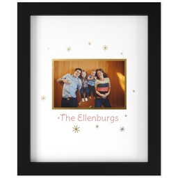 8x10 Photo Canvas With Contemporary Frame with My Golden Star design