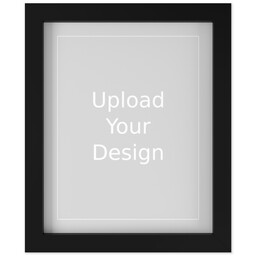 8x10 Photo Canvas With Contemporary Frame with Upload Your Design design