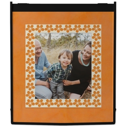 Reusable Shopping Bags with Flower Frame design