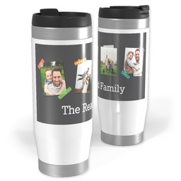 14oz Personalized Travel Tumbler with Fashion Tape design