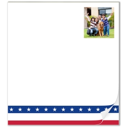 Notepad with America design