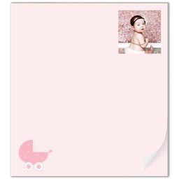 Notepad with Baby Girl design
