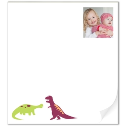 Notepad with Dinosaur design