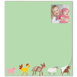Notepad with Farm design