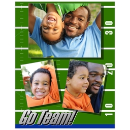 Poster, 11x14, Matte Photo Paper with Go Team design