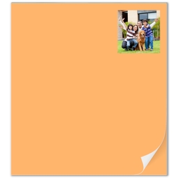 Notepad with Orange design