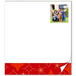 Notepad with Retro Holiday design