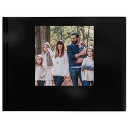 5x7 Hard Cover Photo Book with Classic Black design