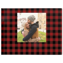 5x7 Hard Cover Photo Book with Forever Plaid design