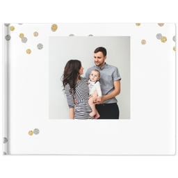 5x7 Hard Cover Photo Book with Glitter Balloon design