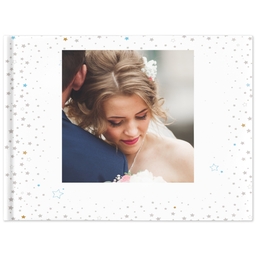 8x11 Layflat Photo Book with Hint Of Gold design