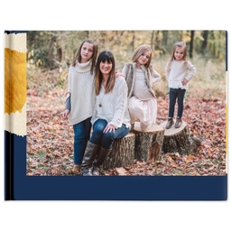 5x7 Hard Cover Photo Book with Gold Leaf design