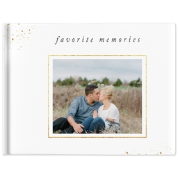 5x7 Hard Cover Photo Book with Loving Family design