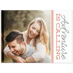 8x11 Layflat Photo Book with Lets Be Adventurers design