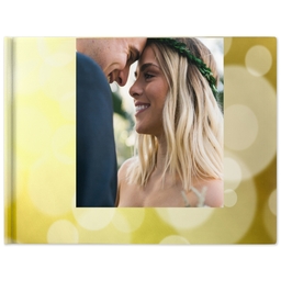 5x7 Hard Cover Photo Book with Metallic Glamour design