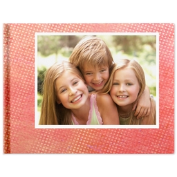 5x7 Hard Cover Photo Book with Pastel Pop design