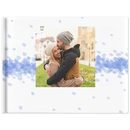 5x7 Hard Cover Photo Book with Watercolor Ombre design