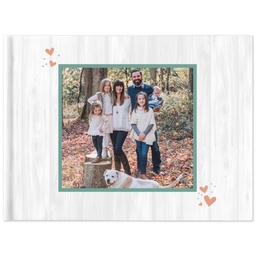 8x11 Layflat Photo Book with Forever Family design
