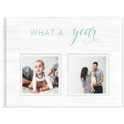 8x11 Layflat Photo Book with What a Year design