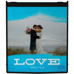 Reusable Shopping Bags with Love Dip Dye design