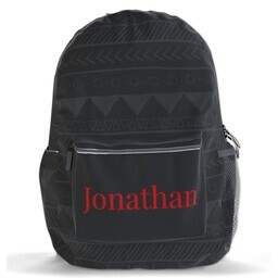 Photo Backpacks with Aztec design