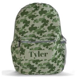 Photo Backpacks with Camo design