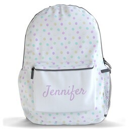 Photo Backpacks with Sprinkles design
