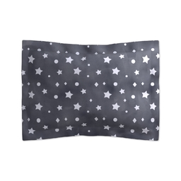Microfiber Photo Pillow Sham, Standard with Starry Clouds design