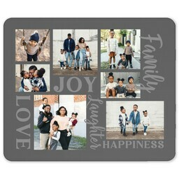 50x60 Sherpa Fleece Photo Blanket with Family Sentiments design