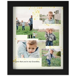 8x10 Photo Canvas With Contemporary Frame with Love That You Are My Grandma design