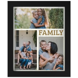 8x10 Photo Canvas With Contemporary Frame with Family Rustic design