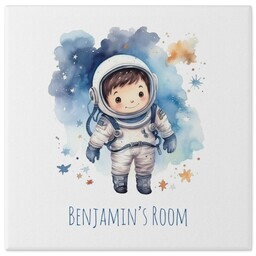 8x8 Gallery Wrap Photo Canvas with Space Boy design