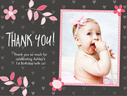 Note Cards with She Is One Thank You design