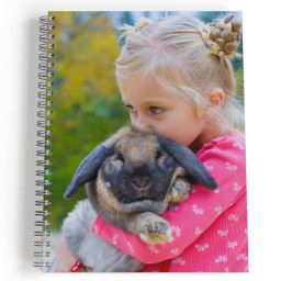 Spiral Bound Journal - 80 page with Full Photo design