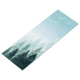 Yoga Mat (70" x 24") with Into The Trees design