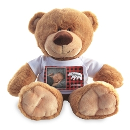 Photo Teddy Bear with Baby Bear design