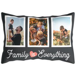 Outdoor Pillow 14x20 with Family First design