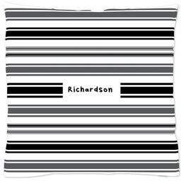 16x16 Throw Pillow with Stripe Pattern design