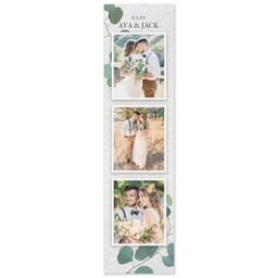 Photo Booth Magnet - Single with Eucalyptus design