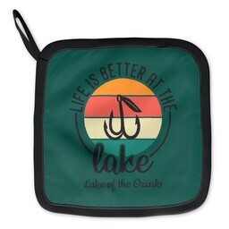 Pot Holder with Life is Better design