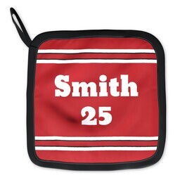Pot Holder with Sports Jersey design