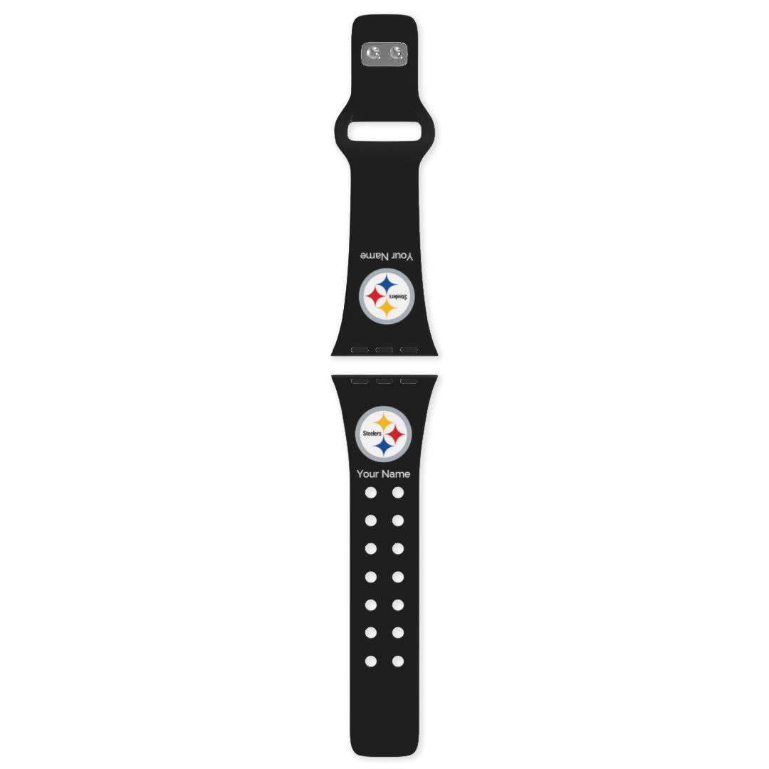 Apple watch steelers best sale band