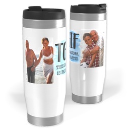 14oz Personalized Travel Tumbler with This Grandpa design