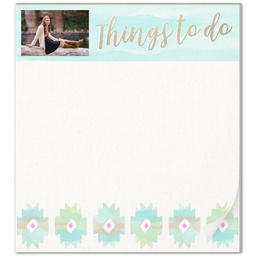 Notepad with To Do List design