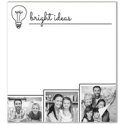 Notepad with Bright Ideas design