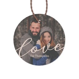 Bamboo Ornament - Round with Love Editable design