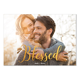 4.25x6 Postcard  with Classicaly Blessed design