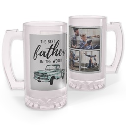 Personalized Beer Stein with Best Father design